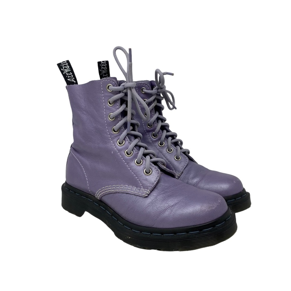 Dr Martens 1460 Pascal Metallic Virginia Combat Boots